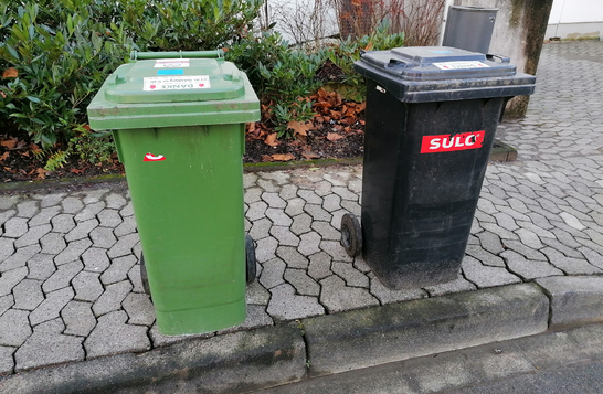 Neue Positionierung der Mülltonnen, Foto: Gemeinde Bad Sassendorf