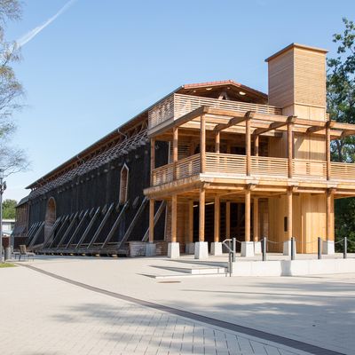 
                                Gradierwerk im Kurpark, Bild: Sandra Püttmann
                            